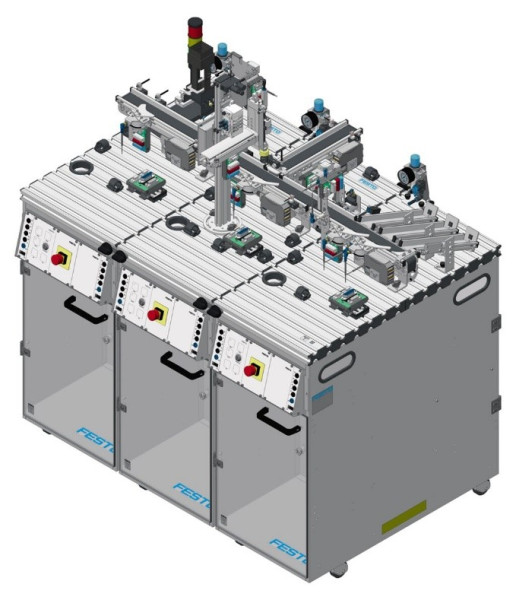 Estaciones Festo en uso